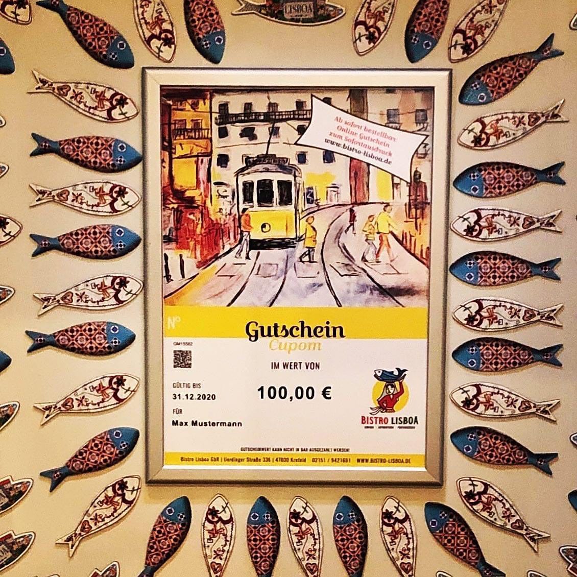 🚨Auf den letzten Drücker🚨 Schenkt euren Freunden einen Urlaubsabend 🌴🍷🥘 mit unserem Online-Gutschein zum Sofortausdruck -> www.bistro-lisboa.de/produkt/online-gutschein