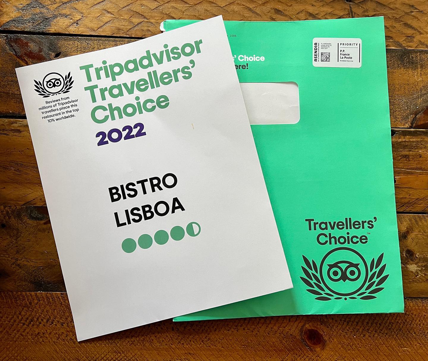 🥇Das 5. Jahr in Folge🥇
‚Muito obrigado’ für eure großartigen Rezensionen 😘
#travellerschoice2022